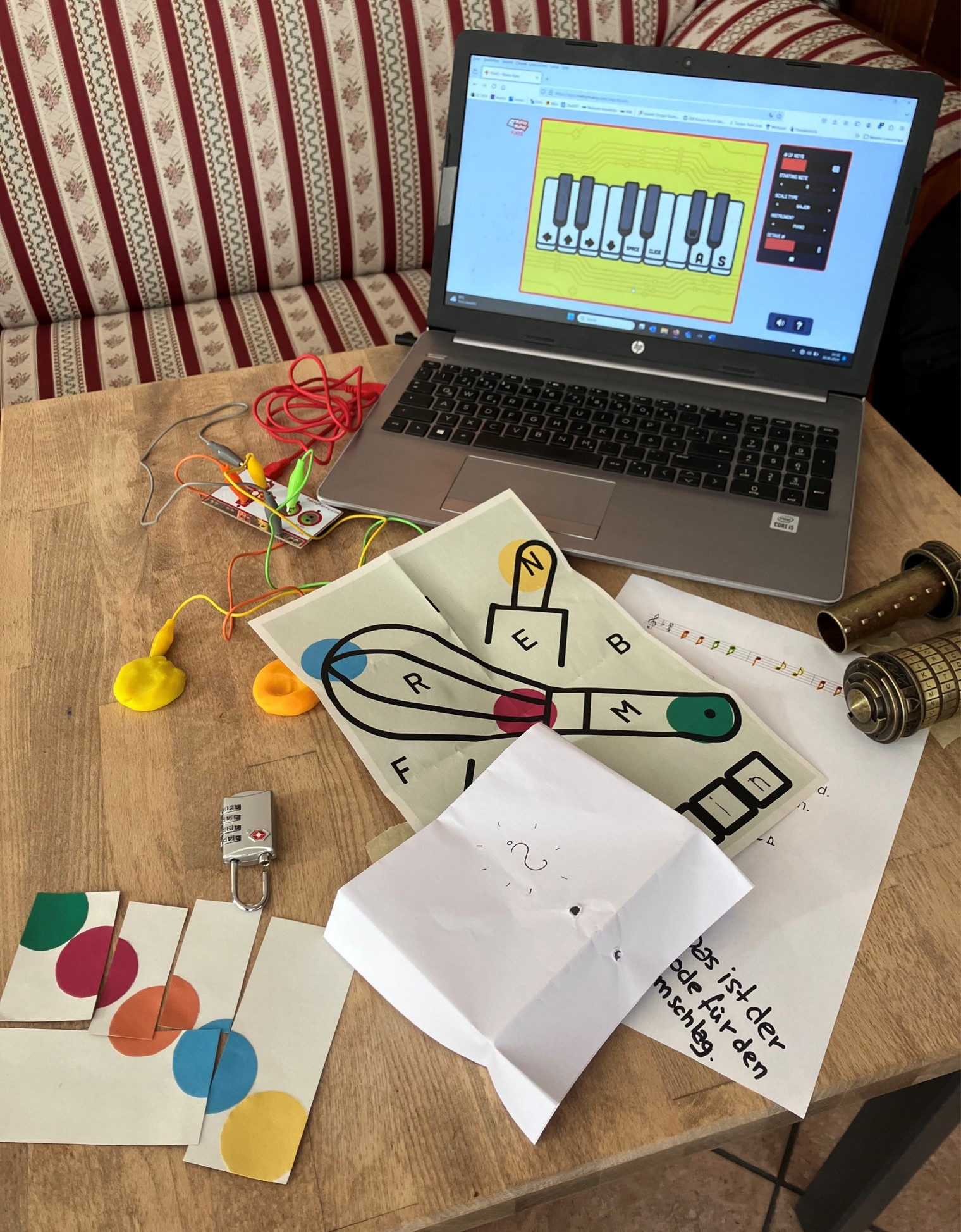 Makey Makey Spielaufbau