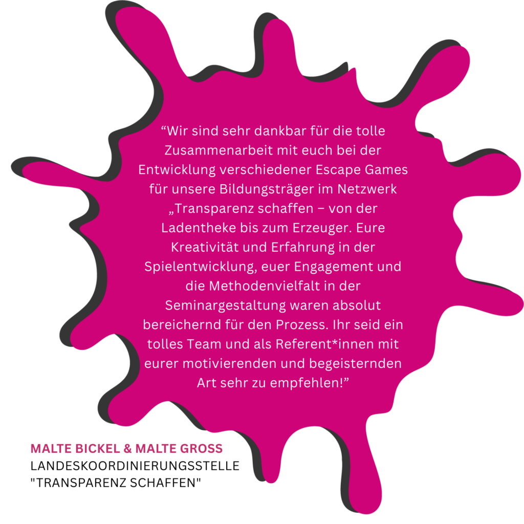 Testimonial Transparenz schaffen