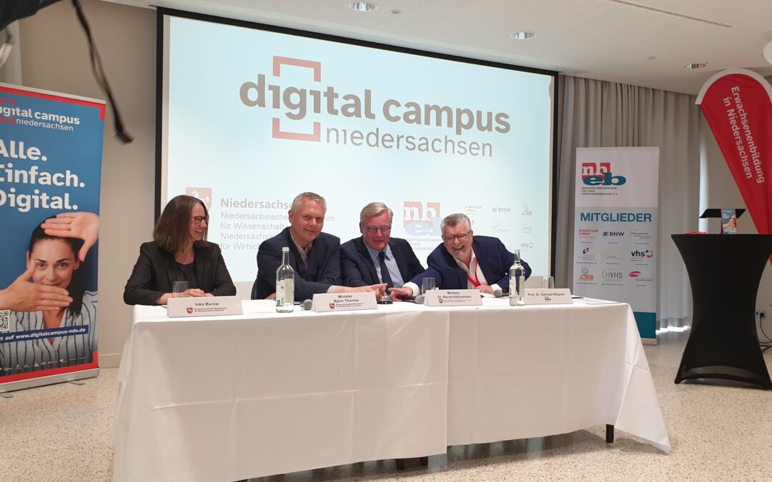 Eröffnung Digitalcampus Niedersachsen – Der VNB ist dabei!
