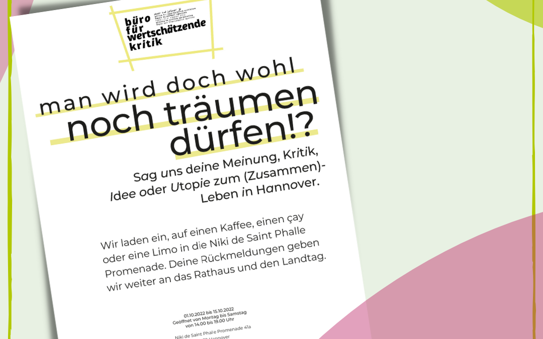 Kennst du das BÜRO FÜR WERTSCHÄTZENDE KRITIK?