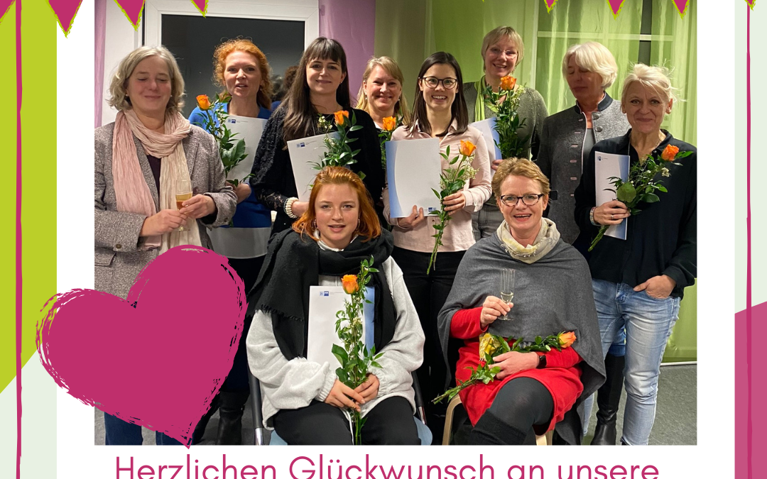 Erfolgreicher Abschluss der Coachingausbildung 2022 in Göttingen