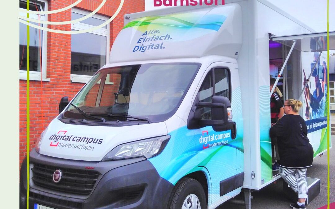 Digi-Mobil an der Christian-Hülsmeyer-Schule in Barnstorf