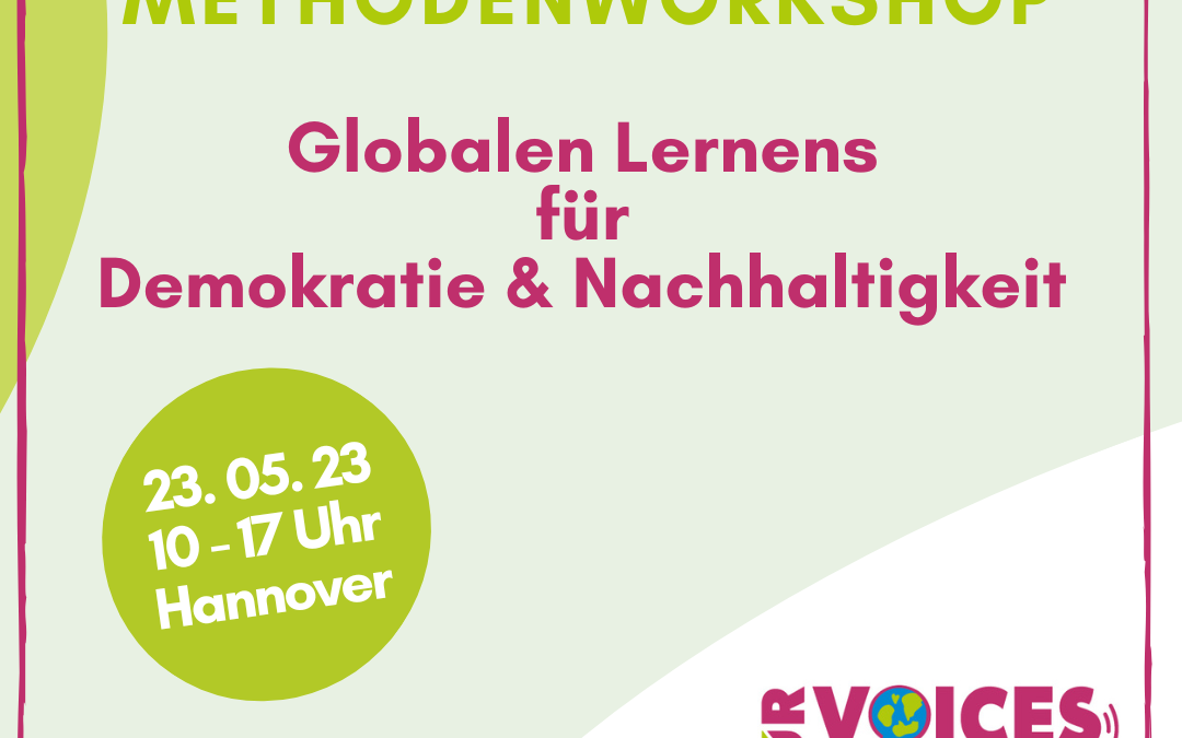 Methoden Globalen Lernens für Demokratie und Nachhaltigkeit | 23. 05.23 | Hannover