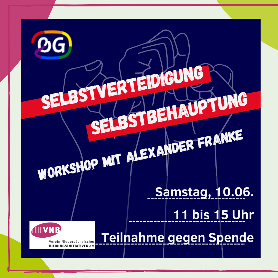 Selbstverteidigungsworkshop im Queerenzentrum Göttingen