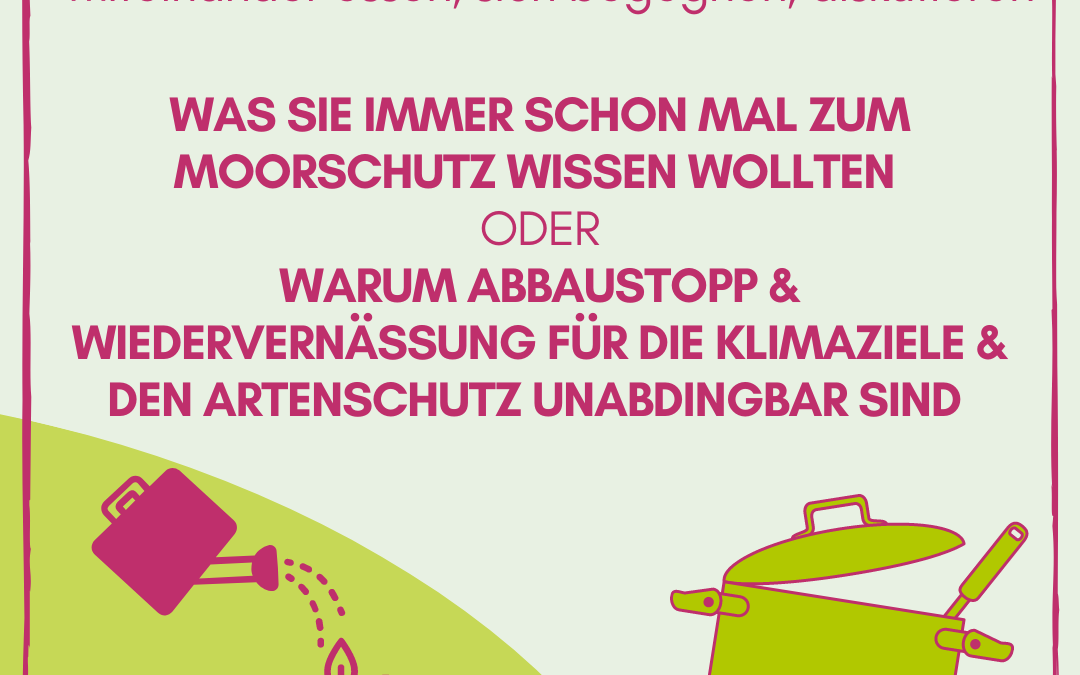 Suppentopfpalaver- Exkursion: Rehdener Geestmoor – Sa. 06.05.23 | 14-17 Uhr