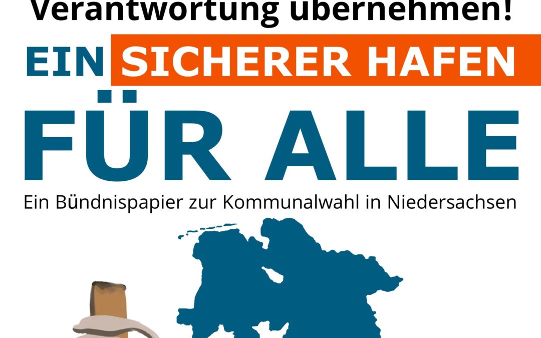 Verantwortung übernehmen! … VNB wird Mitglied beim Bündnis “Seebrücke Niedersachsen”