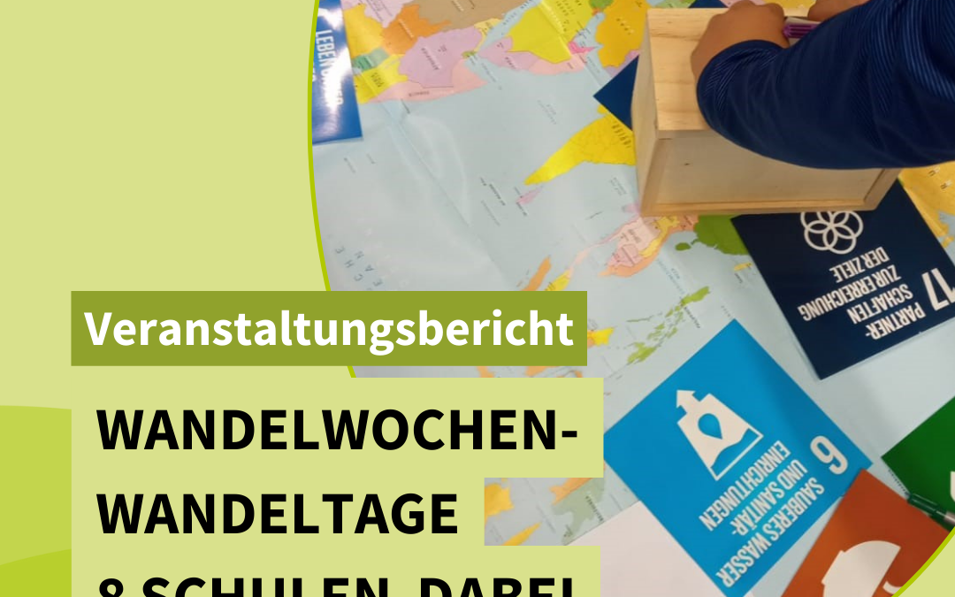 Wandelwochen & Wandeltage – 8 Schulen dabei