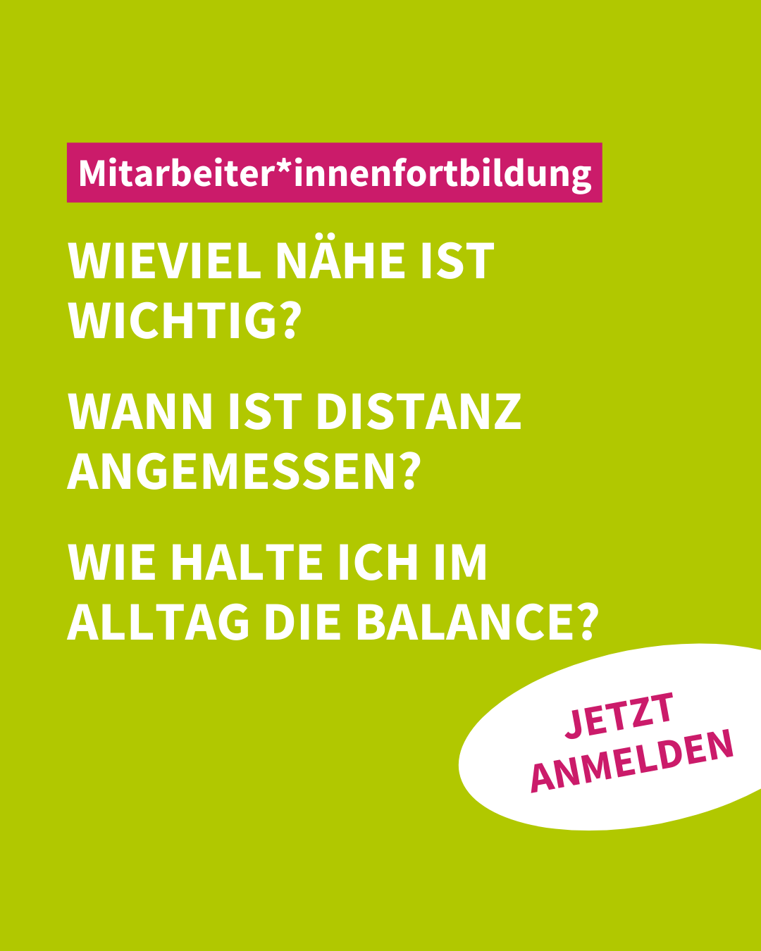 Entdecke die Balance zwischen Nähe und Distanz im Pädagogik-Alltag!