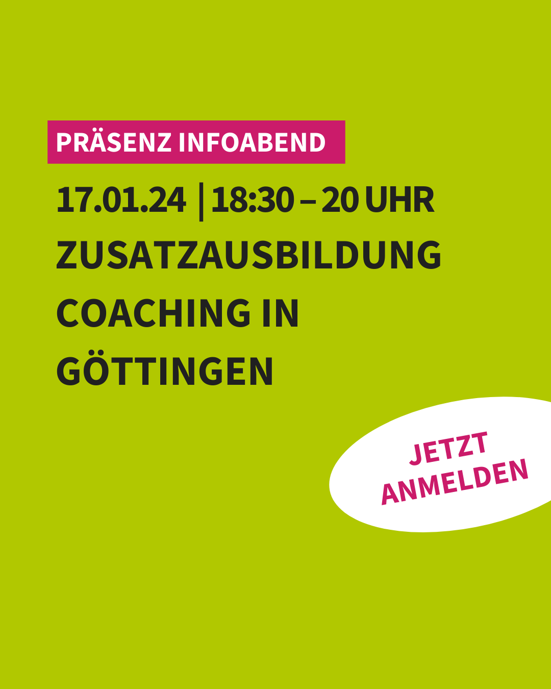 Infoabend | Coachingausbildung mit IHK Zertifikat