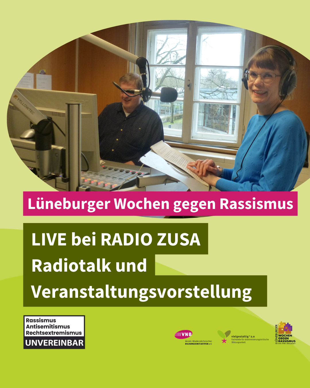 Lüneburger Wochen gegen Rassismus – Wir sind dabei