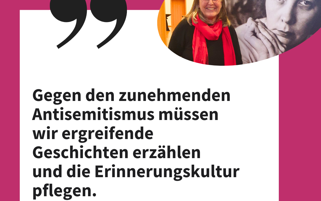 #VNBWirzeigenHaltung – Barbara Daiber zur Eröffnung des frauenOrts Ilse Losa