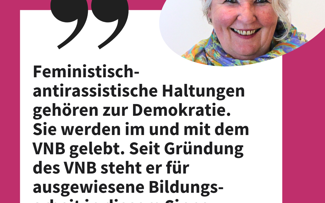 #VNBWirzeigenHaltung – Anne Dudeck zum internationalen Frauentag 08.03.2024