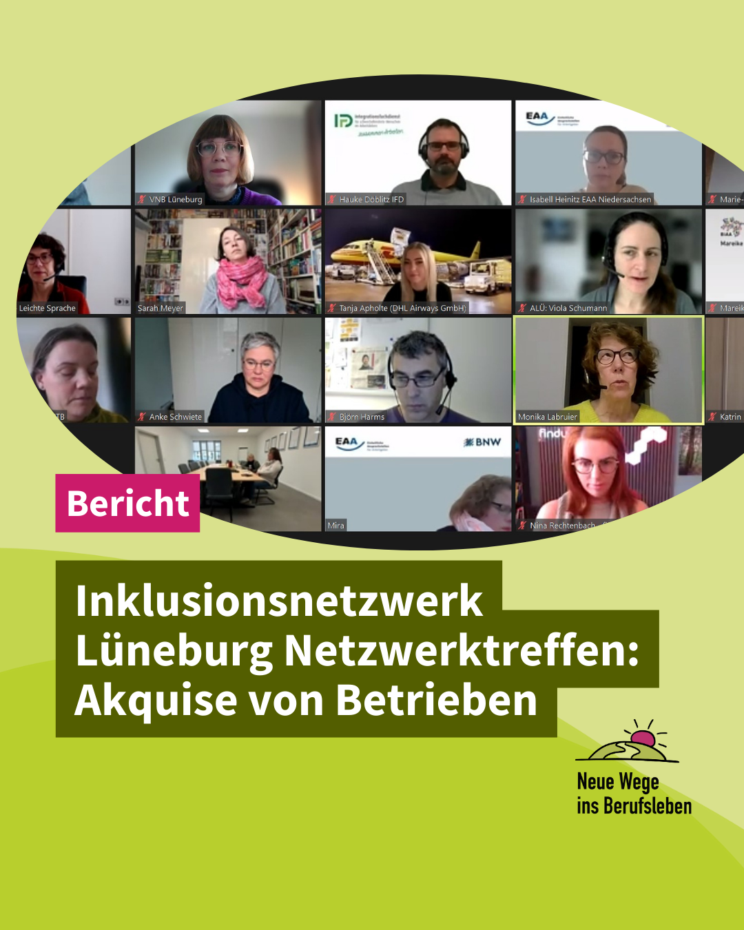 Bericht | Inklusionsnetzwerk Lüneburg Netzwerktreffen: Akquise von Betrieben