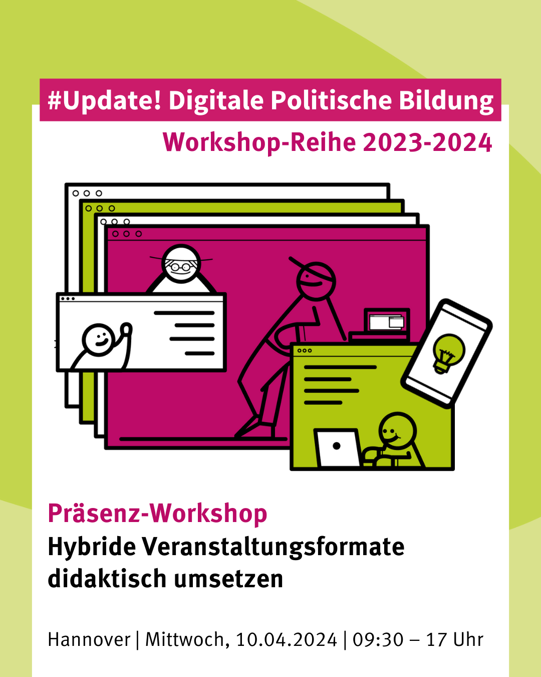 Präsenz-Workshop | Hybride Veranstaltungsformate didaktisch umsetzen