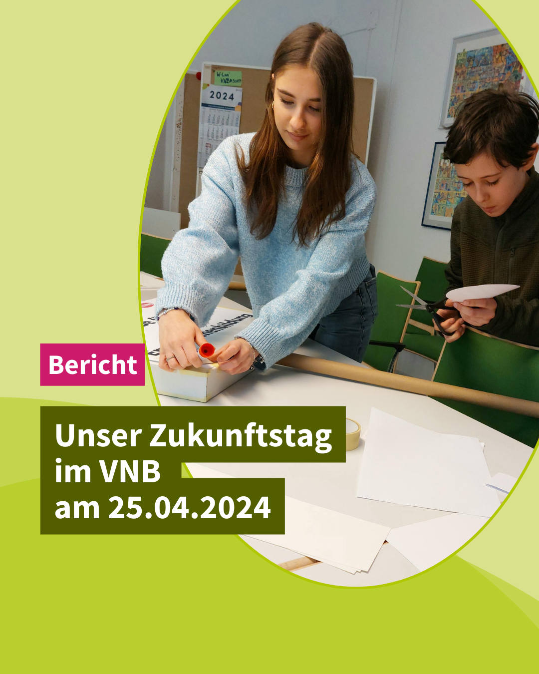 Bericht | Unser Zukunftstag im VNB am 25.04.2024