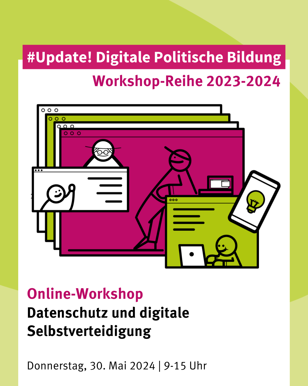 VNB-Fortbildung | Datenschutz und digitale Selbstverteidigung (Online-Workshop) am 30.05.2024 von 9-15 Uhr