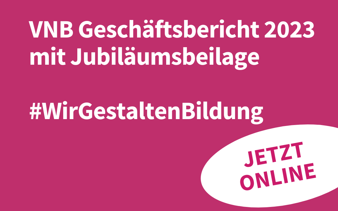 VNB-Geschäftsbericht 2023 mit Jubiläumsbeilage