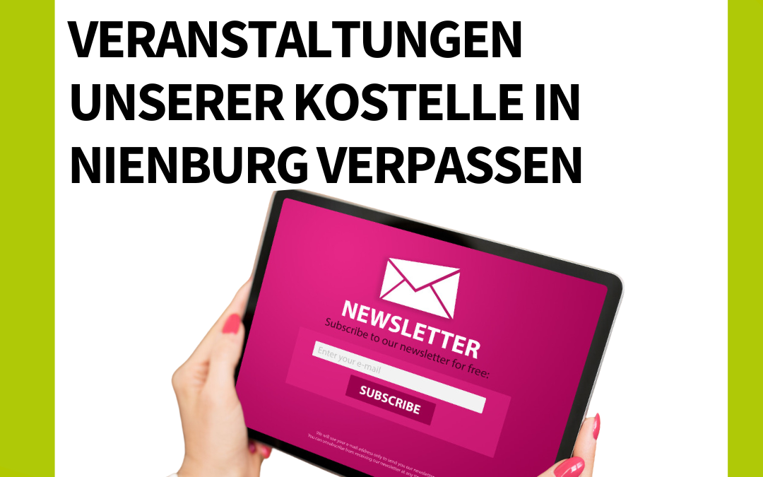Newsletter direkt von der KoStelle frau+wirtschaft in Nienburg