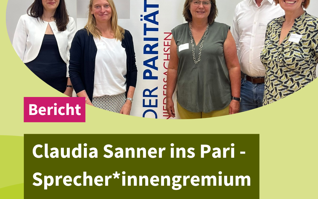 Claudia Sanner ins Pari – Sprecher*innengremium gewählt: Gemeinsam für soziale Gerechtigkeit!