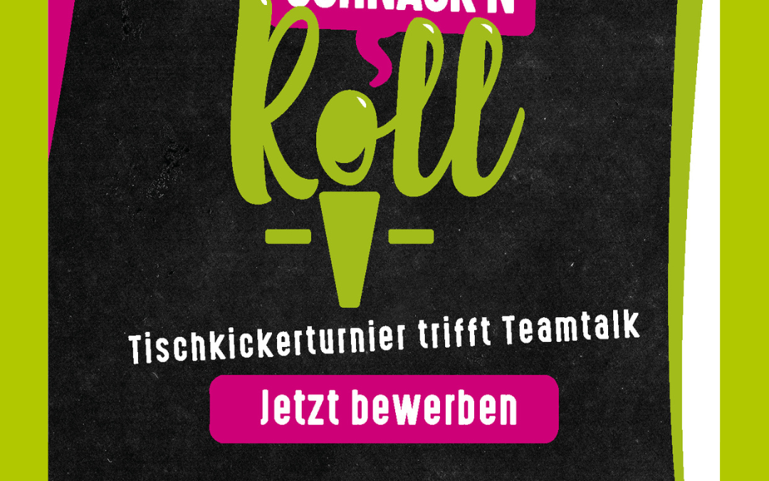 Tischkickerturnier trifft Teamtalk – Jetzt bewerben als Verein, Team oder Gruppe