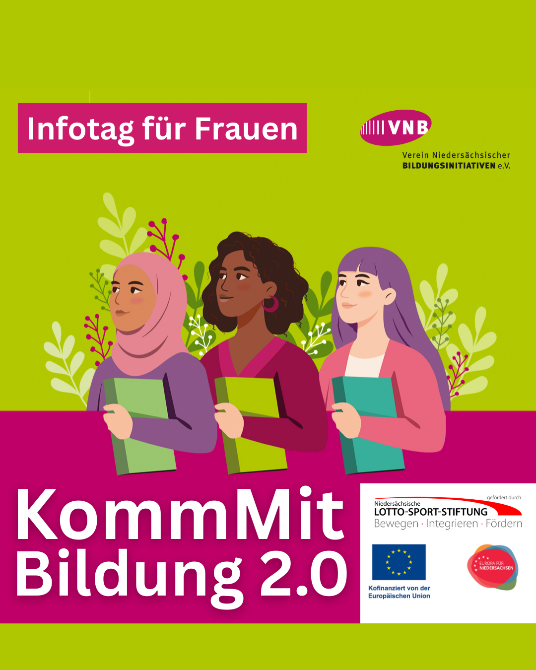 Kick-off in Lüneburg: KommMitBildung 2.0 eröffnet neue Perspektiven für Frauen mit Migrations- und Fluchterfahrung