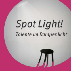 Projektlogo Spot Light! Kreis mit Stuhl