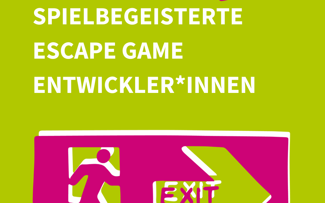 Spielbegeisterte Exit Groups für das Projekt “Community Unlocked: Jugendliche entwickeln Escape Games” gesucht