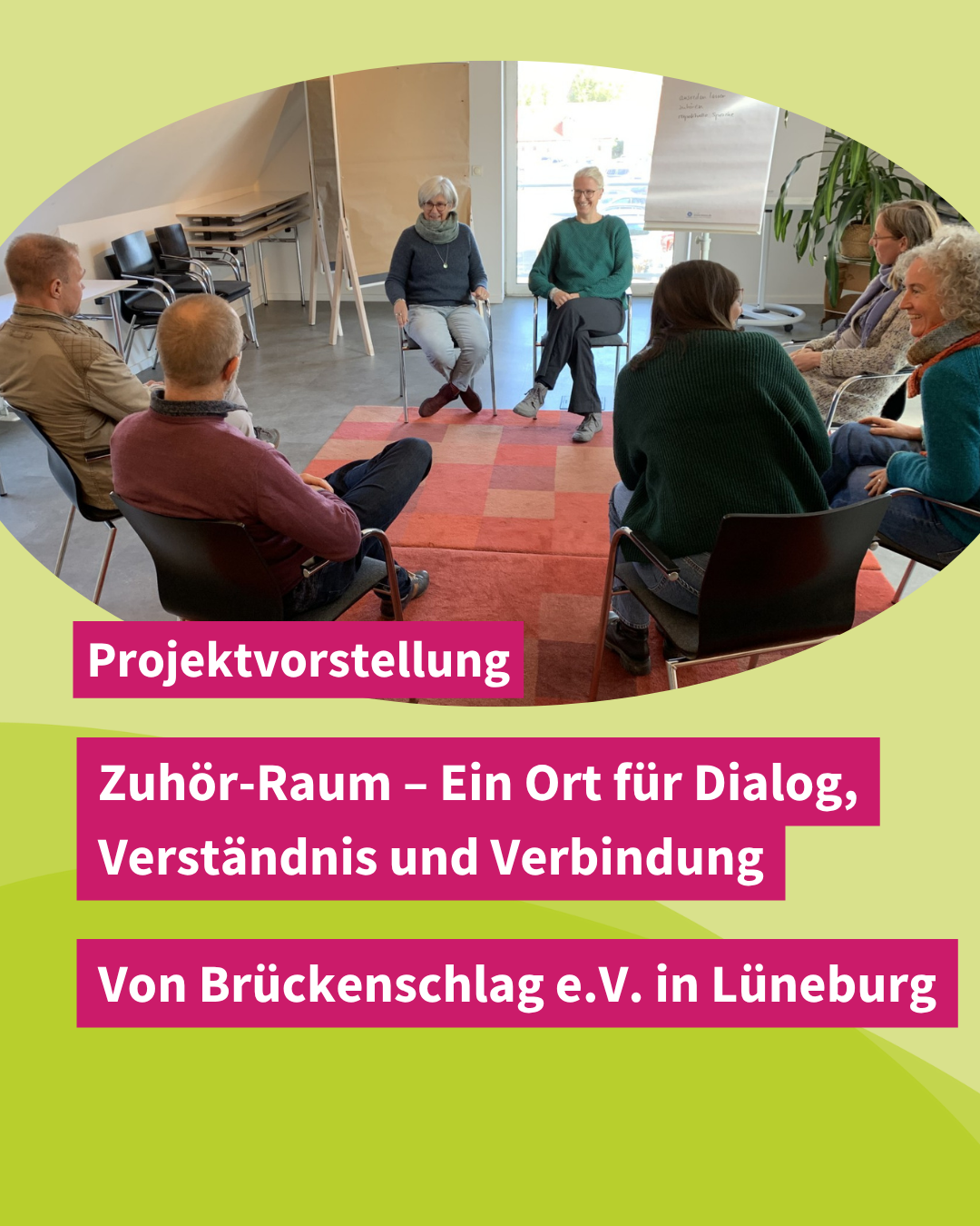 Zuhör-Raum: Ein Ort für Dialog, Zuhören und für mehr gesellschaftlichen Zusammenhalt