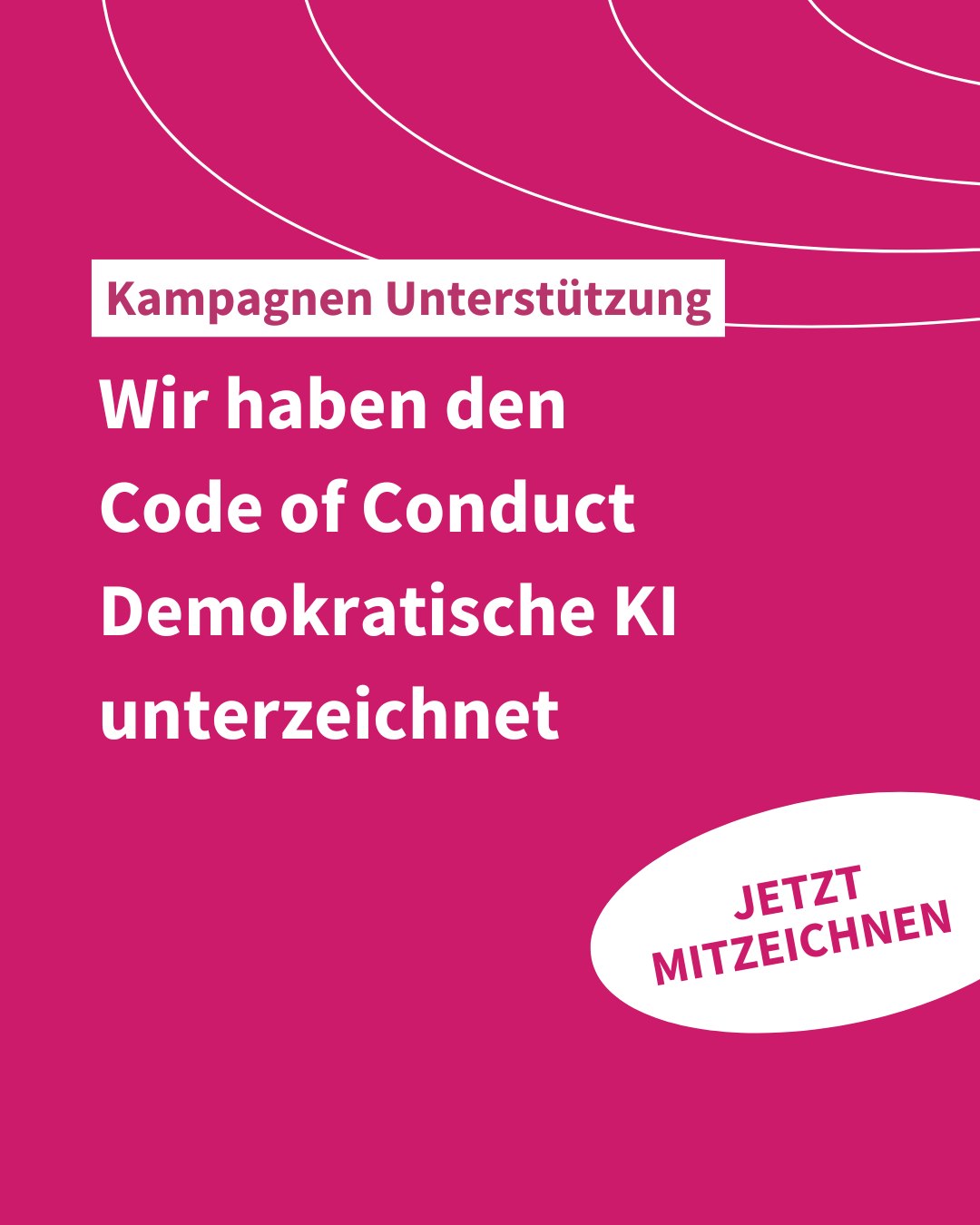 Warum wir als VNB den „Code of Conduct Demokratische KI“ unterzeichnen