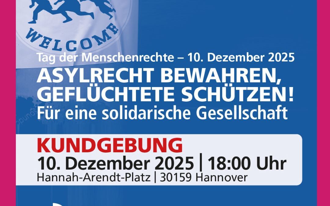 VNB unterstützt Kundgebung zum Tag der Menschenrechte