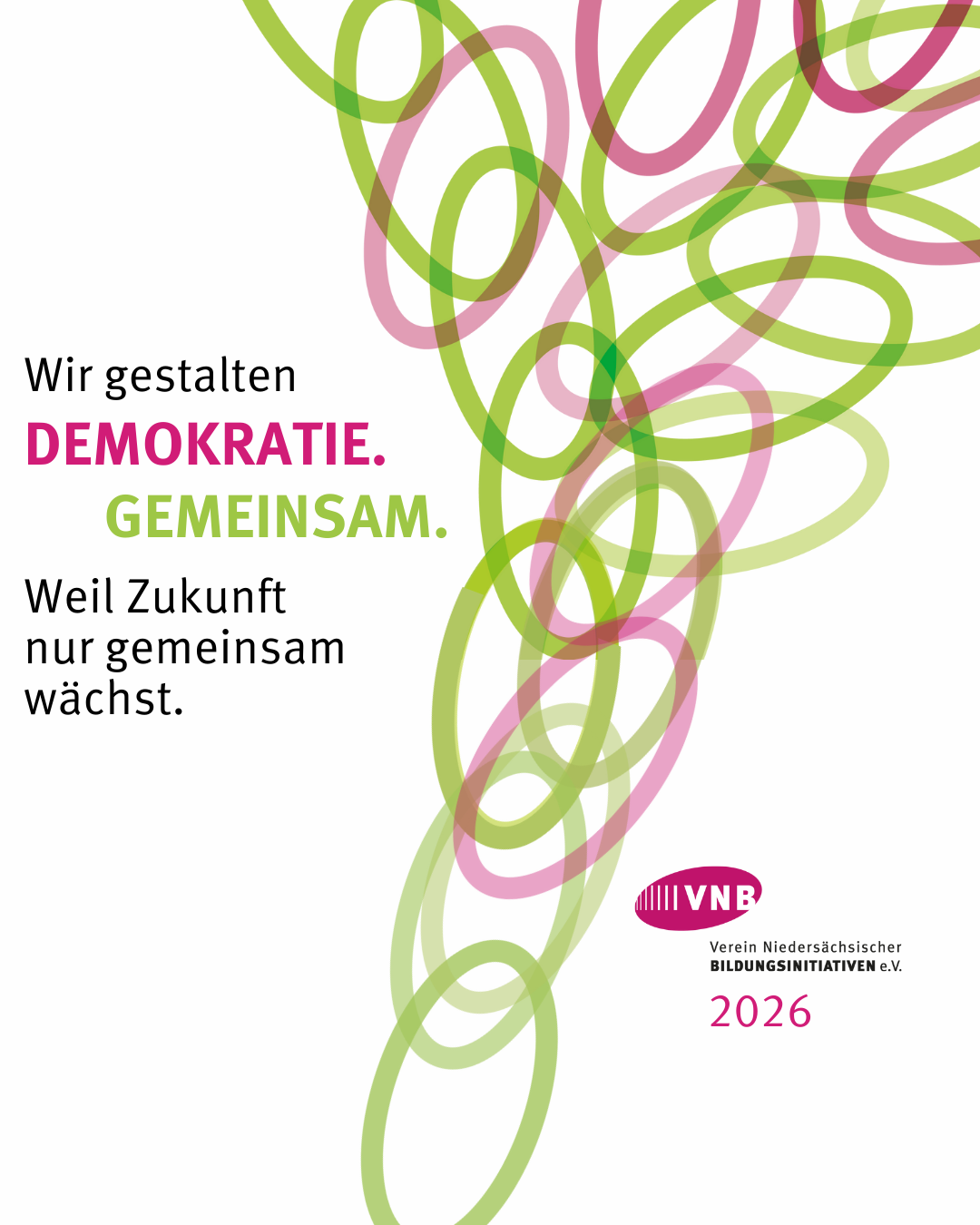 VNB-Neujahrsgruß 2026: Wir gestalten Demokratie. Gemeinsam. Weil Zukunft nur gemeinsam wächst.
