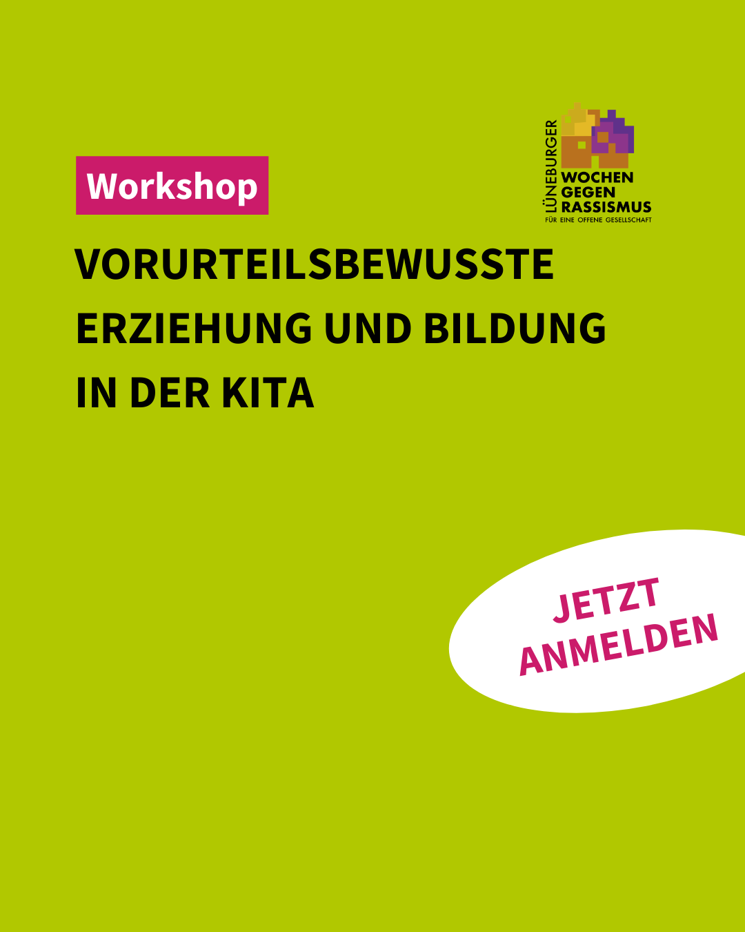 Wir sind dabei: Lüneburger Wochen gegen Rassismus – Für eine offene Gesellschaft