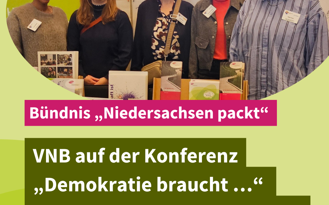 Wir waren dabei: VNB auf der Konferenz „Demokratie braucht …“ auf dem Marktplatz der Ideen