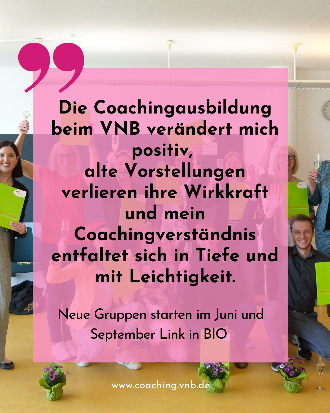 VNB Coachingausbildung: Professionell coachen lernen – und persönlich wachsen