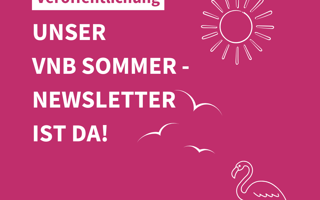 Sommernewsletter des VNB ist online