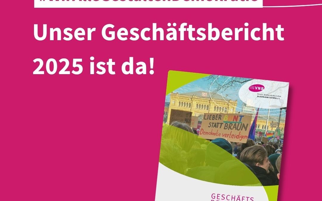 VNB-Geschäftsbericht 2025 #WirAlleGestaltenDemokratie veröffentlicht