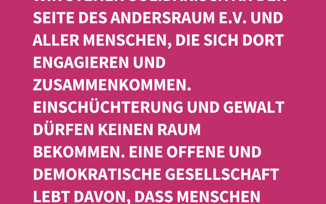 Solidarität mit dem Andersraum e.V.