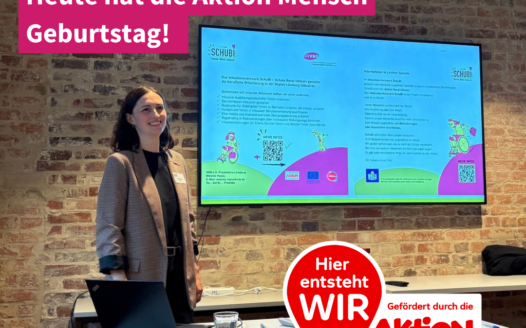 Heute hat die Aktion Mensch Geburtstag! Wir gratulieren.