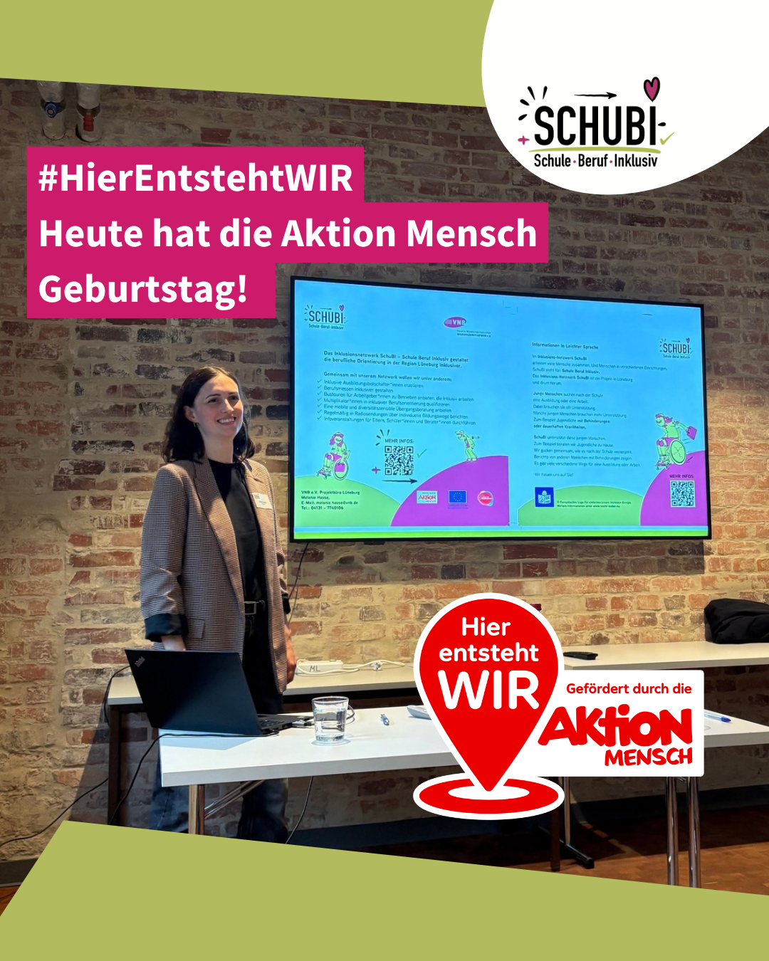 Heute hat die Aktion Mensch Geburtstag! Wir gratulieren.